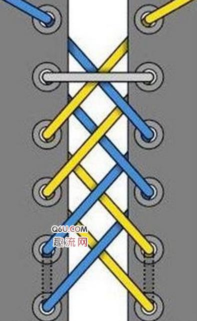 白板鞋鞋带怎么系好看？板鞋鞋带蝴蝶结图解