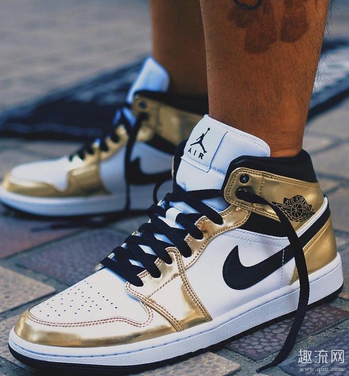 aj1mid八孔鞋带系法图解：你想解锁的官方绑法，自然垂落都有的！
