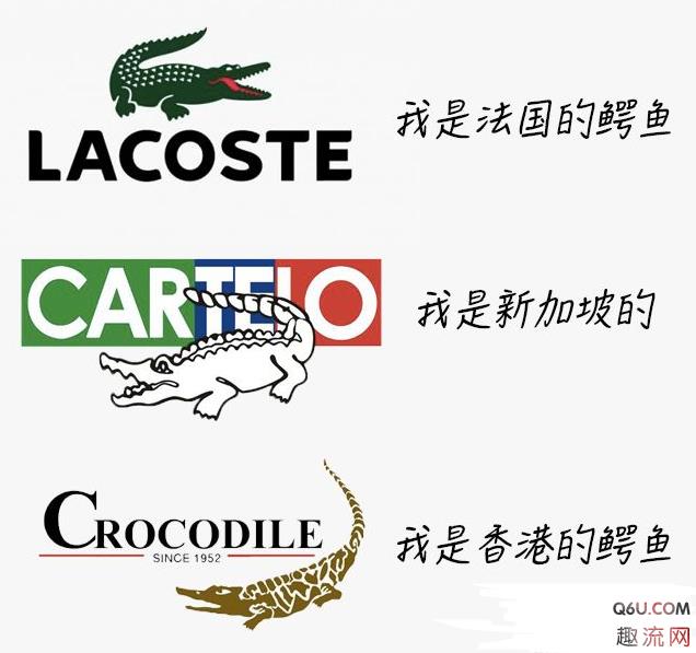 法国鳄鱼、鳄鱼恤和卡帝乐鳄鱼哪个好 法国鳄鱼、鳄鱼恤和卡帝乐鳄鱼标志区别是什么