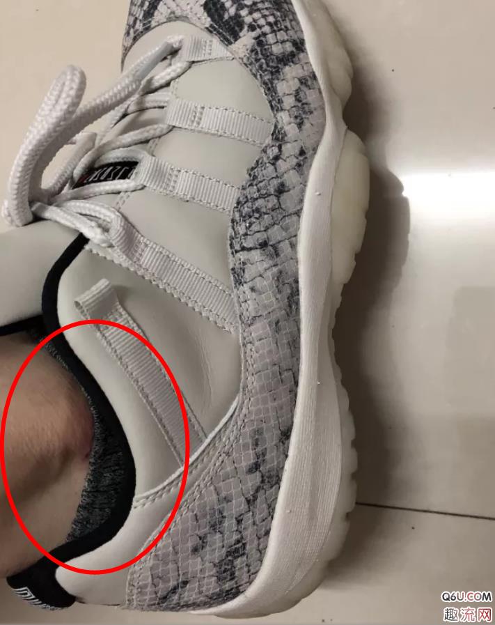 AJ11 low蛇纹磨脚踝怎么办 AJ11 low磨脚踝快速处理方法推荐