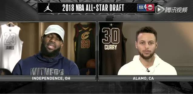 NBA全明星阵容公布 詹杜联手对抗库里哈登