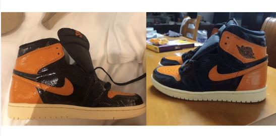 AJ1猪油扣碎如何辨别真假 猪油扣碎去油了好看吗