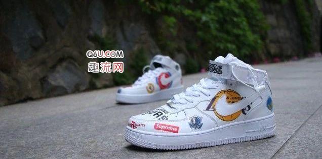 Supreme x NBA x AF1真假对比 Supreme x NBA x AF1怎么鉴定