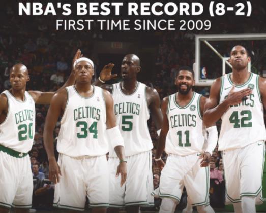 凯尔特人取八连胜联盟第一 NBA最近发生了哪些事情
