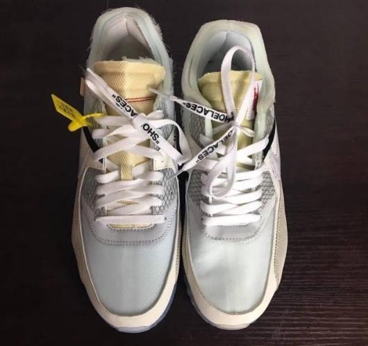 OFF-WHITE x Air Max 90怎么辨别真假 OFF-WHITE x Nike联名款真假鉴定