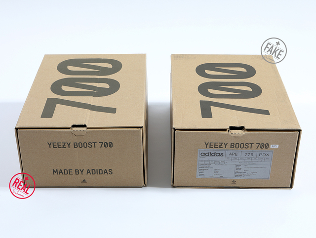 Yeezy boost 700怎么区分真假 Yeezy boost 700真假对比图