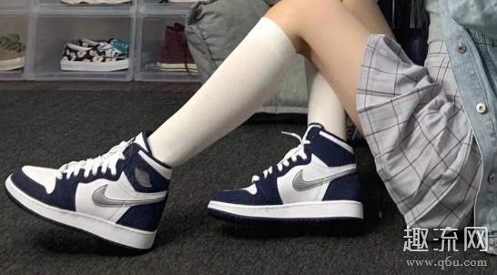 aj1日本限定海军蓝真假对比 aj1日本限定海军蓝女款和男款的区别