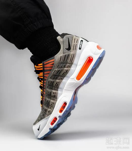 Kim Jones x Nike Air Max 95 “Total Orange”开箱测评：上脚尺码怎么选？