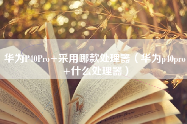 华为P40Pro+采用哪款处理器(华为p40pro+什么处理器) 华为P40Pro+采用哪款处理器(华为p40pro+什么处理器)