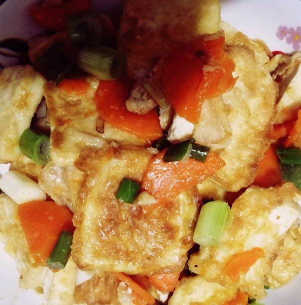 老豆腐怎么做好吃（香煎老豆腐 ）