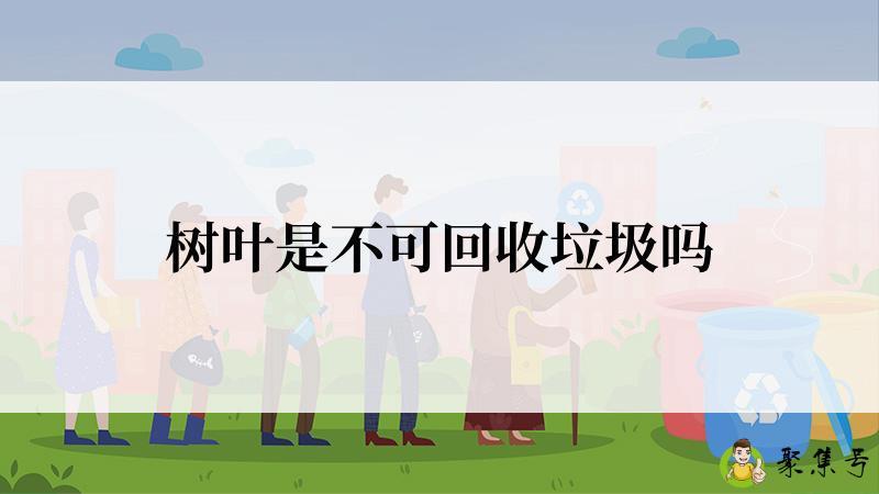 树叶是不可回收垃圾吗