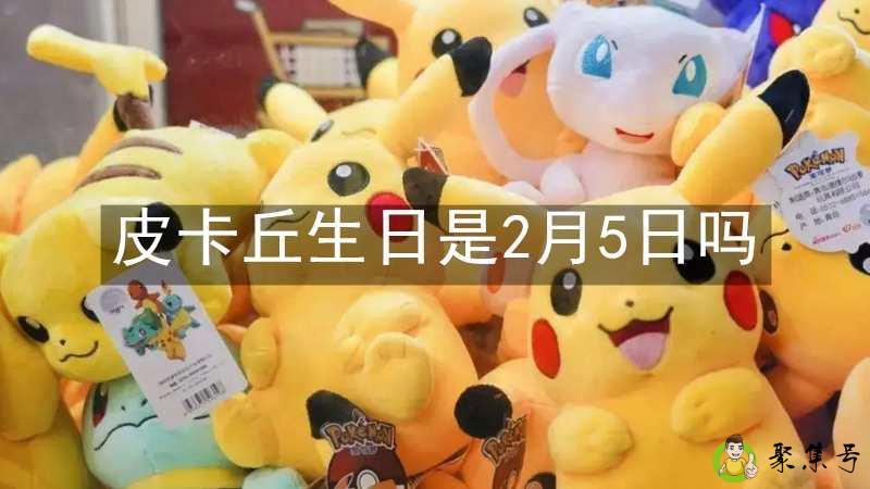 皮卡丘生日是2月5日吗
