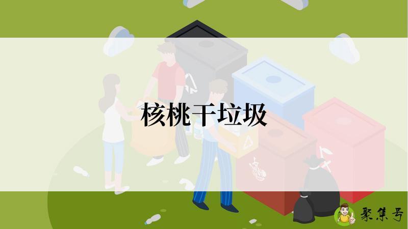 核桃干垃圾