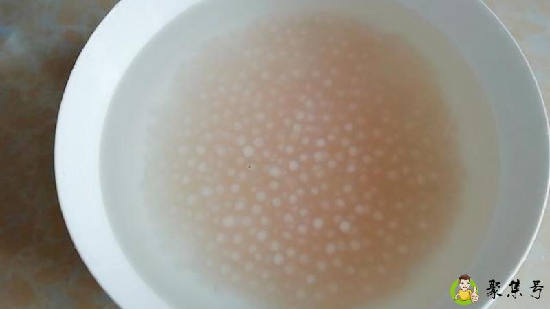 煮西米露用凉水还是热水