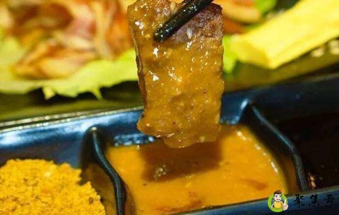 韩国烤肉的三种蘸料
