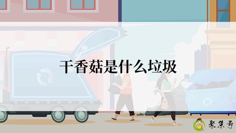 干香菇是什么垃圾