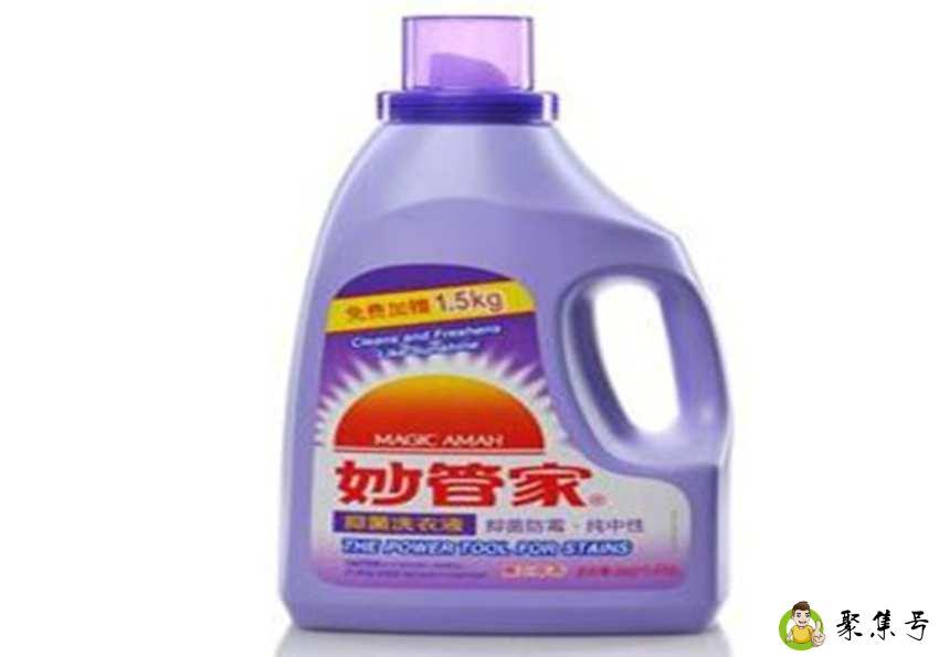 电商洗衣液与超市的一样吗