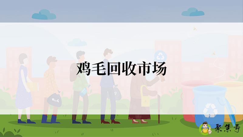 鸡毛回收市场