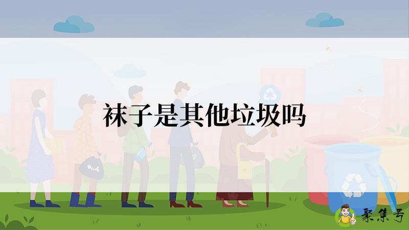 袜子是其他垃圾吗