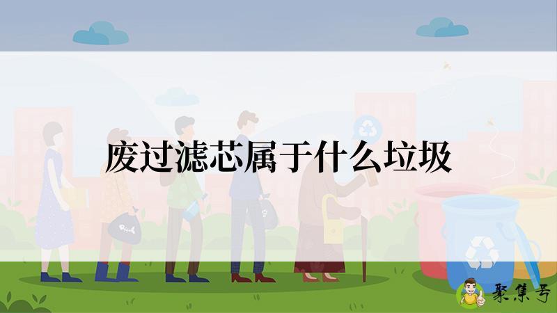 废过滤芯属于什么垃圾