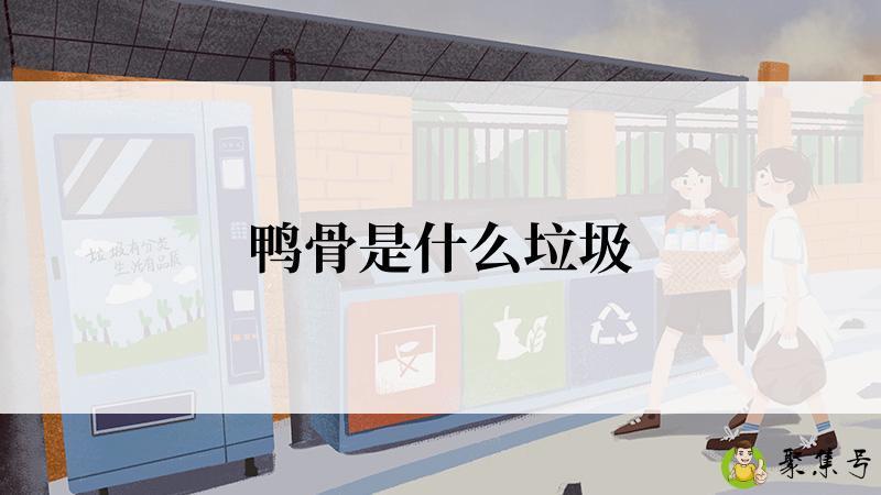 鸭骨是什么垃圾