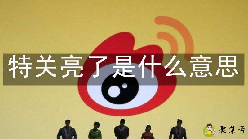 特关亮了是什么意思