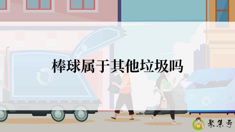 棒球属于其他垃圾吗