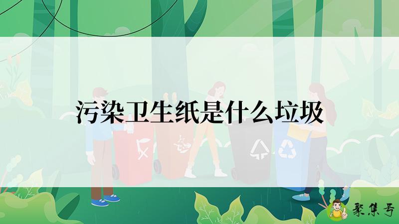 详细阅读:污染卫生纸是什么垃圾 污染卫生纸是什么垃圾