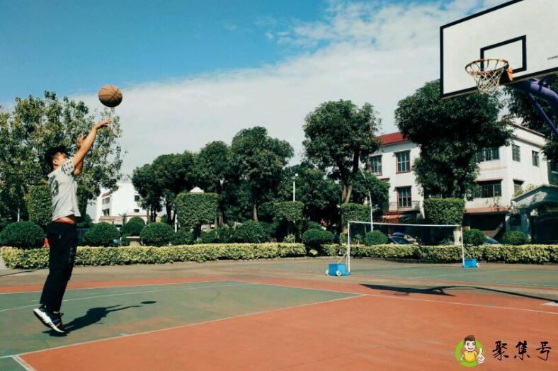 篮球的正确投篮姿势