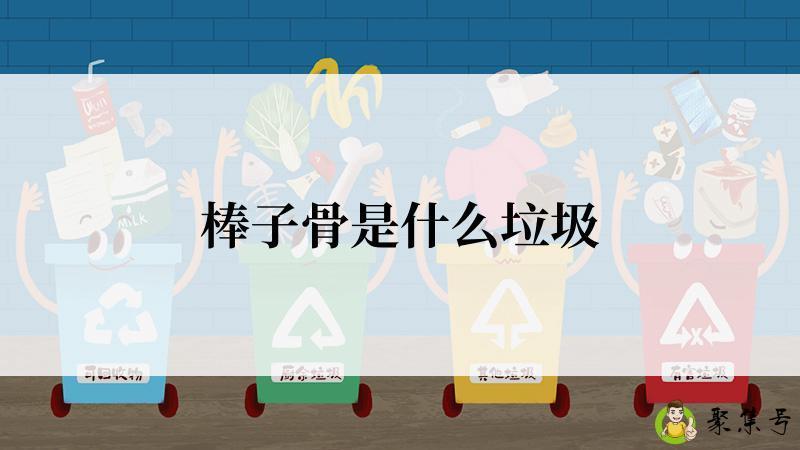 详细阅读:棒子骨是什么垃圾 棒子骨是什么垃圾