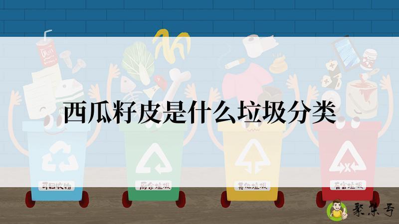 西瓜籽皮是什么垃圾分类