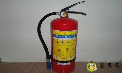 灭火器掉压指针在什么位置