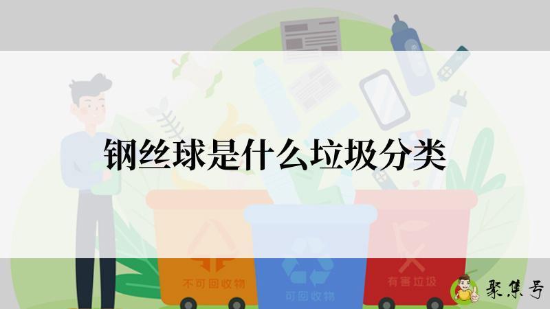 钢丝球是什么垃圾分类
