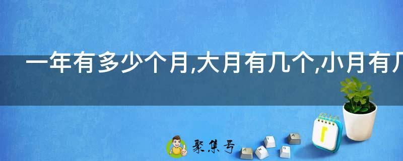 一年有多少个月,大月有几个,小月有几个