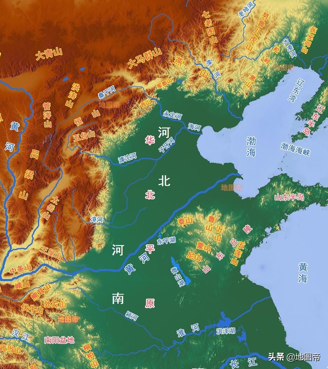 河南河北中间是什么河？河南河北是以黄河为界吗？