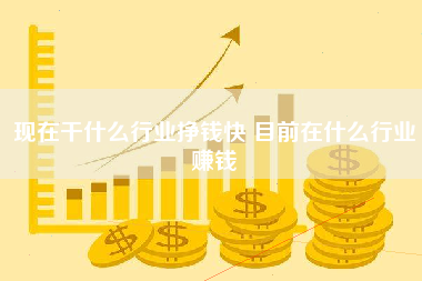 现在干什么行业挣钱快 目前在什么行业赚钱