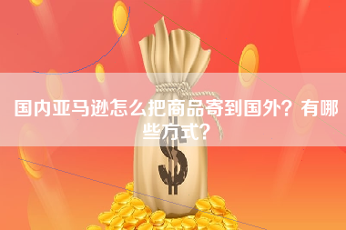 国内亚马逊怎么把商品寄到国外？有哪些方式？