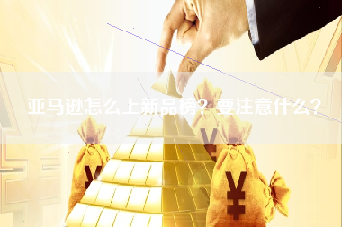 亚马逊怎么上新品榜？要注意什么？