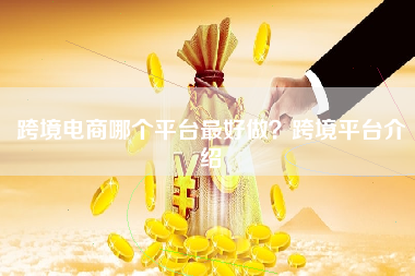 跨境电商哪个平台最好做？跨境平台介绍