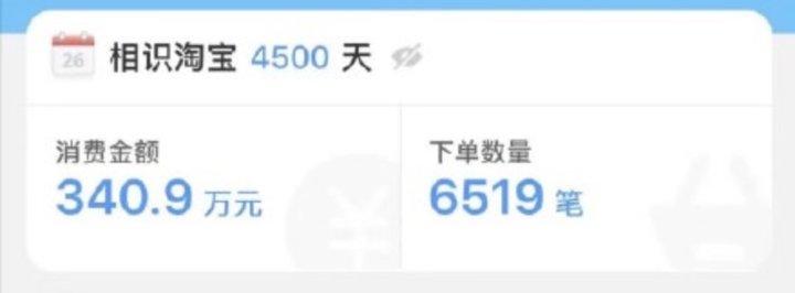 淘宝人生成就:快速查看这些年你在淘宝上花了多少钱,下过多少单