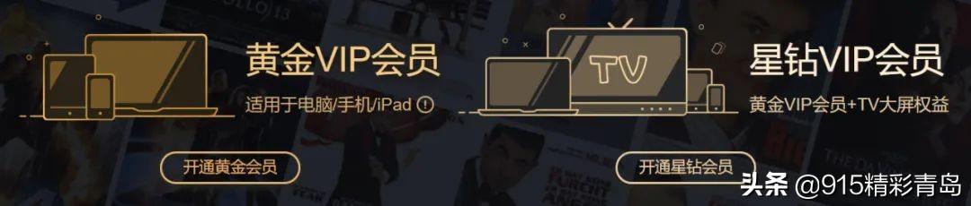 爱奇艺,可真有你的啊:推出比黄金VIP更高一级的星钻会员