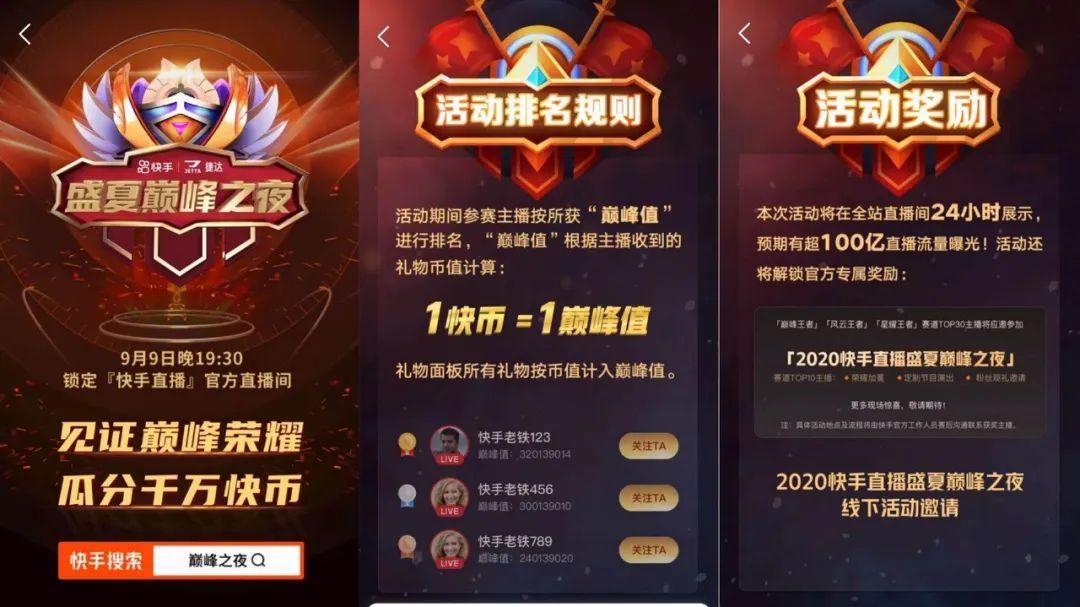 快手发力娱乐类直播,创作者如何赚到钱?