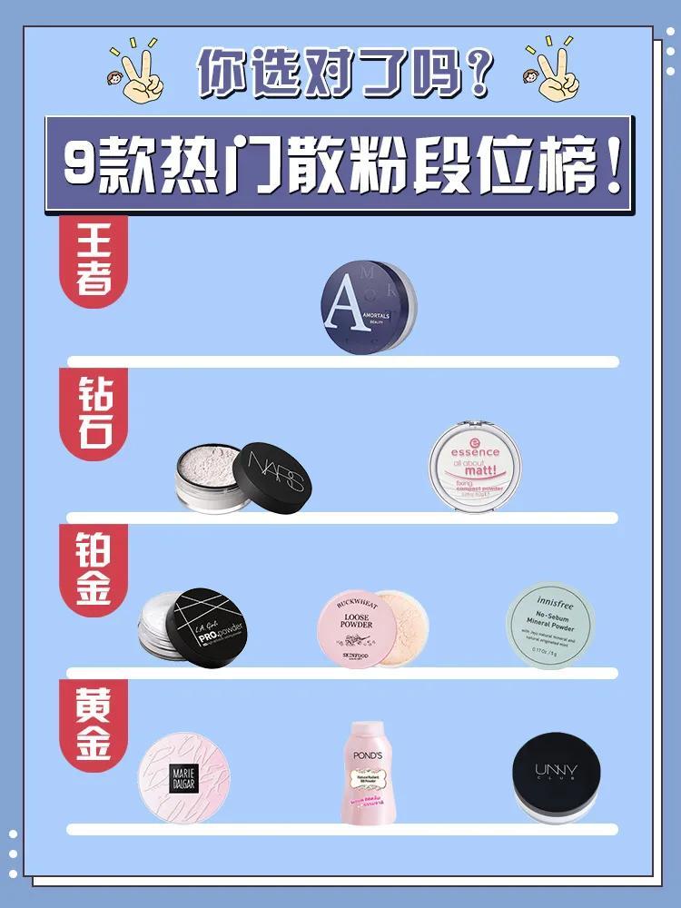 适合油皮的散粉推荐（国产散粉排行榜10强）