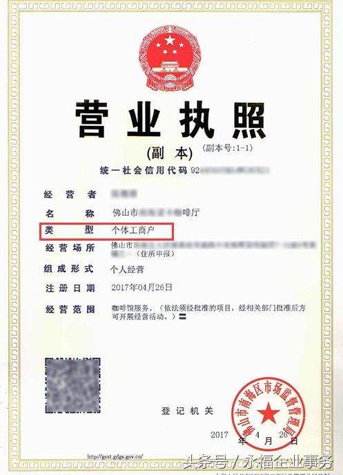 怎么办理个体工商户注册