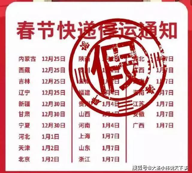 2月10日陆续发货?2020快递停运及开工最新时间