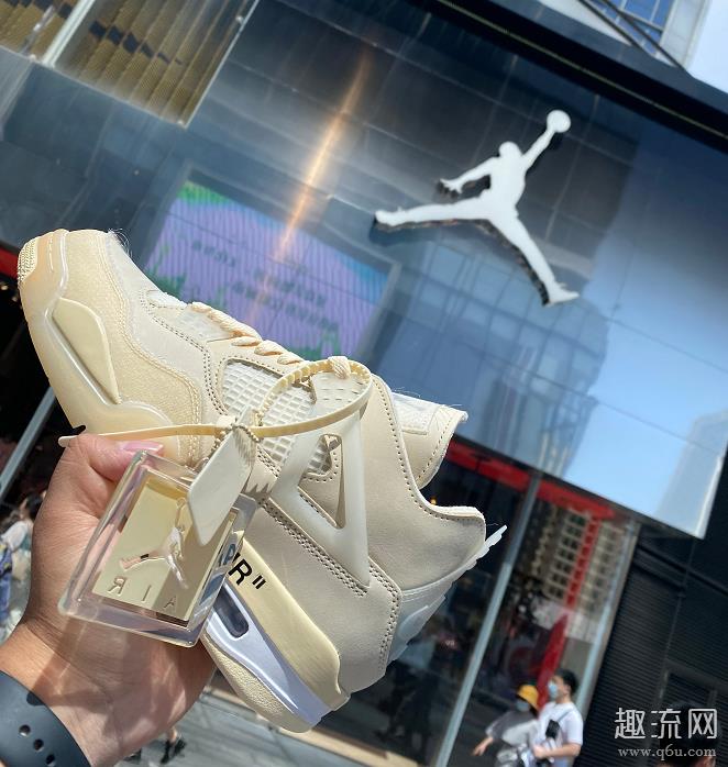 aj4ow联名怎么鉴定 aj4ow真假对比图