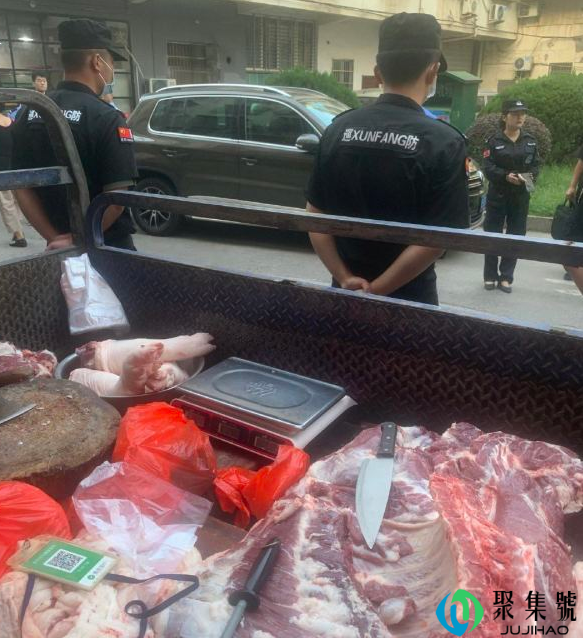 江西玉山城管扣押308斤猪肉(猪肉被食用)