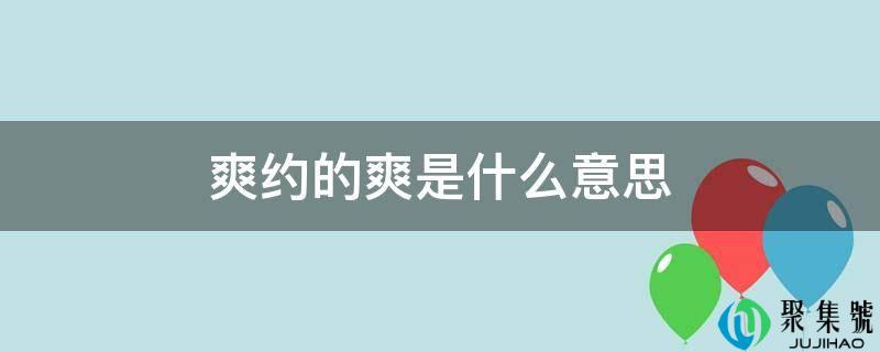 爽约的爽是什么意思