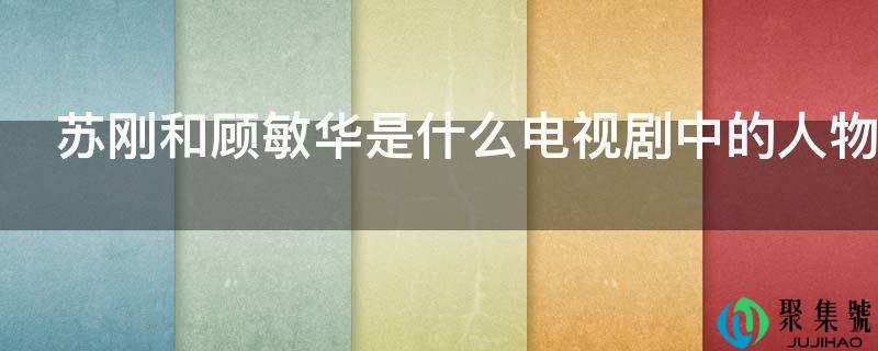 苏刚和顾敏华是什么电视剧中的人物