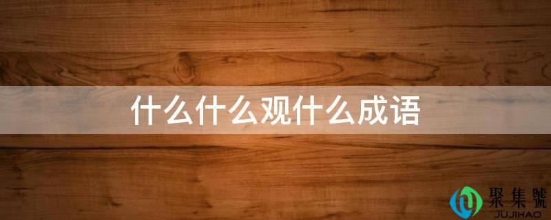 什么什么不雅什么成语
